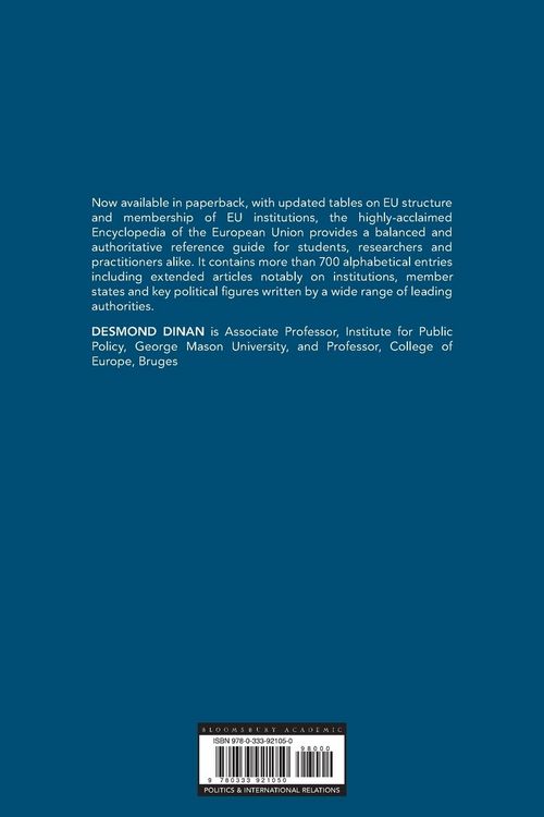 Produktbild: Encyclopedia of the European Union