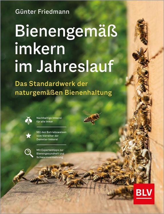 Produktbild: Bienengem&auml;&szlig; imkern im Jahreslauf