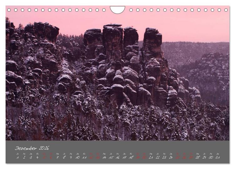 Produktbild: Traumlandschaft - S&auml;chsische Schweiz (Wandkalender 2026 DIN A4 quer), CALVENDO Monatskalender