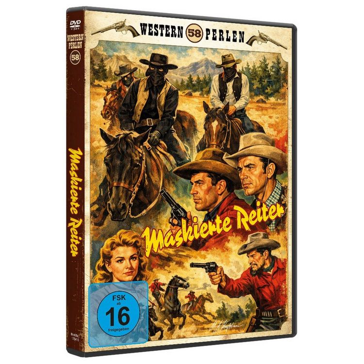 Produktbild: Western Perlen #58 - MASKIERTE REITER
