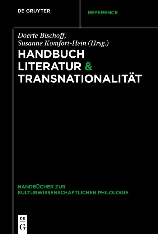 Produktbild: Handbuch Literatur & Transnationalit&auml;t