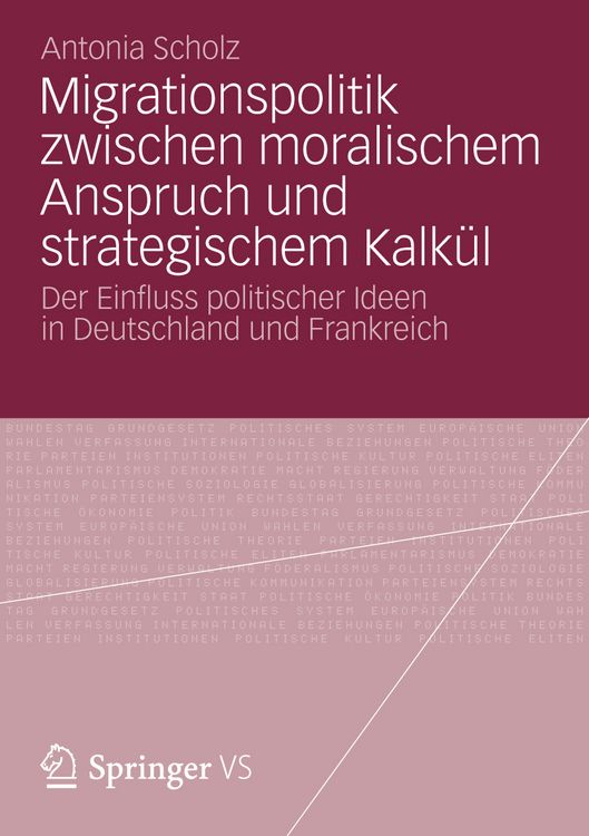 Produktbild: Migrationspolitik zwischen moralischem Anspruch und strategischem Kalk&uuml;l