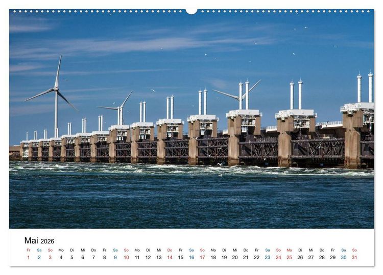 Produktbild: Seeland - Impressionen aus dem S&uuml;dwesten der Niederlande (Wandkalender 2026 DIN A2 quer), CALVENDO Monatskalender