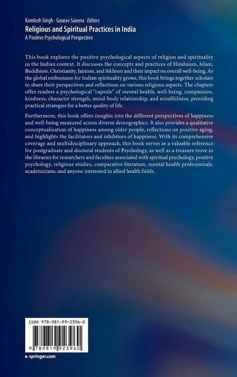 Produktbild: Religious and Spiritual Practices in India