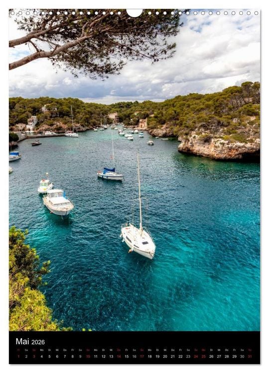 Produktbild: Mallorca - Sehnsucht nach der Insel (Wandkalender 2026 DIN A3 hoch), CALVENDO Monatskalender