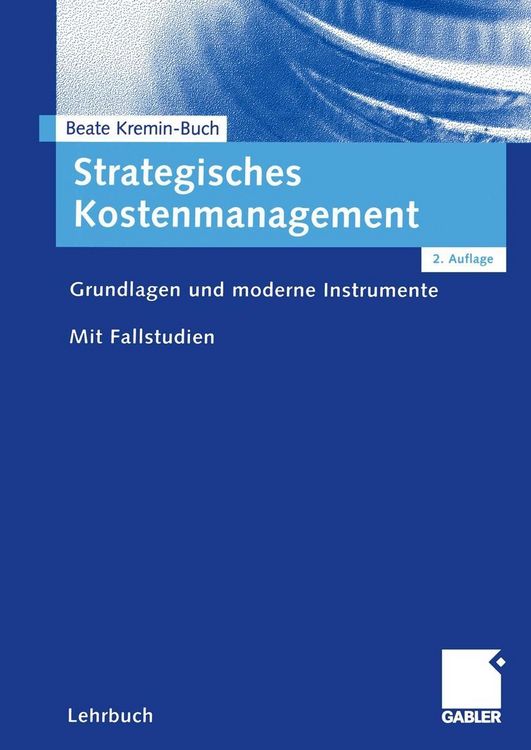 Produktbild: Strategisches Kostenmanagement