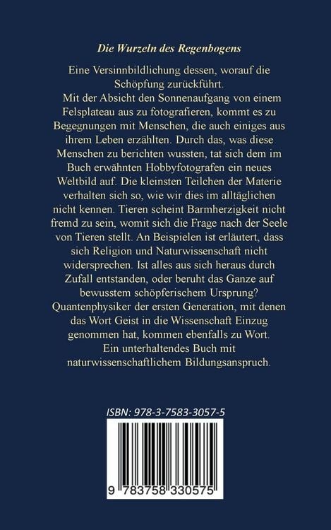 Produktbild: Bis zu den Wurzeln des Regenbogens