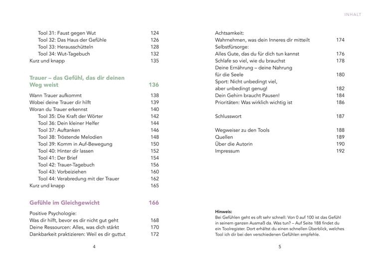 Produktbild: 44 Psychologie-Tools f&uuml;r alle Gef&uuml;hlslagen