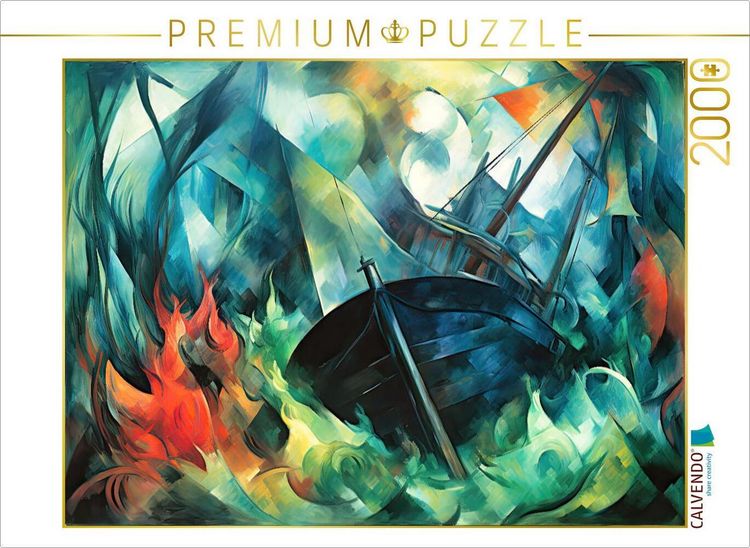 Produktbild: CALVENDO Puzzle Schiffswrack | 2000 Teile Lege-Gr&ouml;&szlig;e 90x67cm Foto-Puzzle f&uuml;r gl&uuml;ckliche Stunden