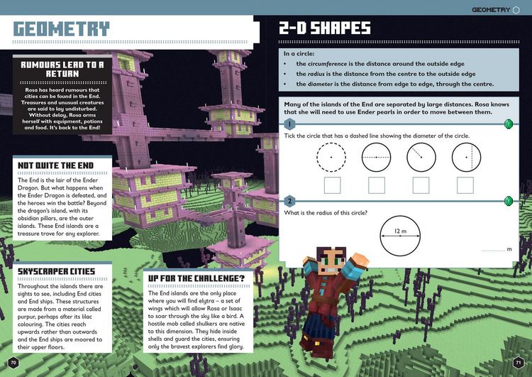 Produktbild: Minecraft Maths Age 10-11