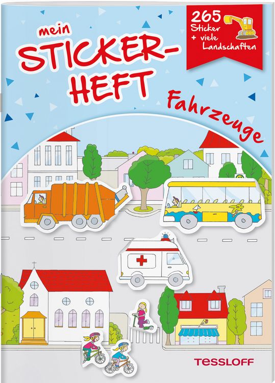 Produktbild: Mein Stickerheft. Fahrzeuge