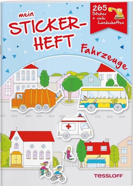 Produktbild: Mein Stickerheft. Fahrzeuge