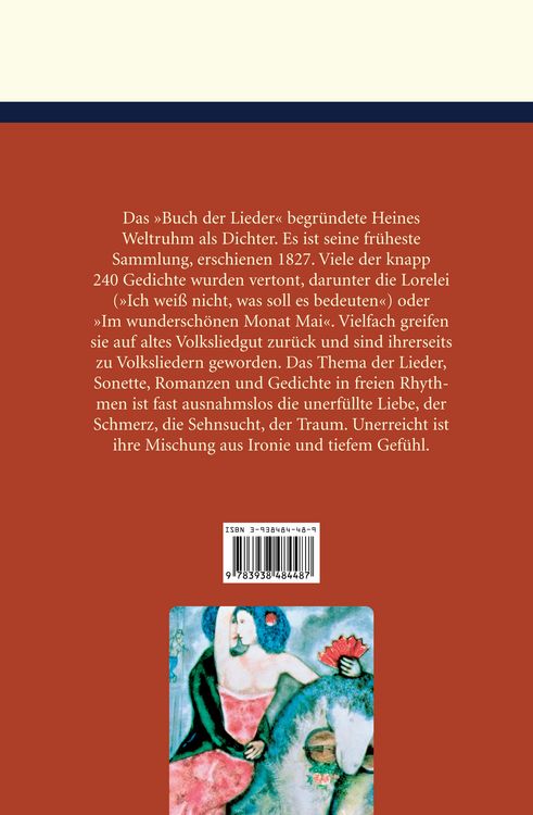 Produktbild: Buch der Lieder