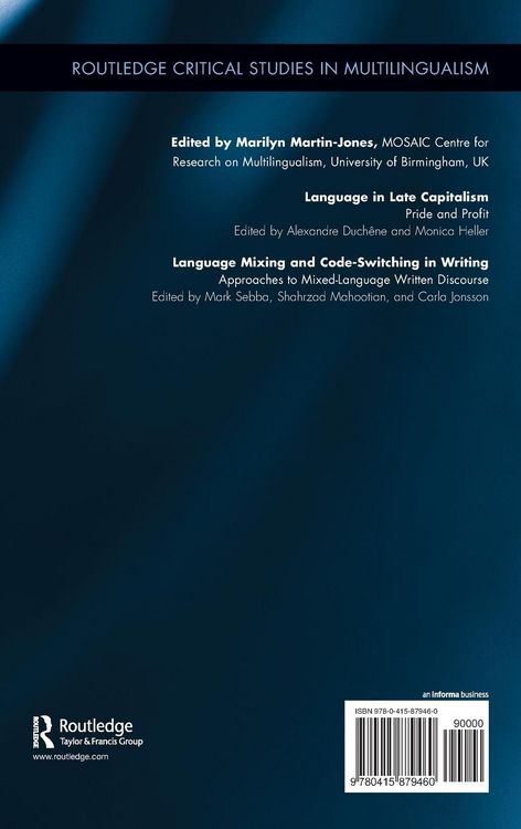 Produktbild: Language Mixing and Code-Switching in Writing