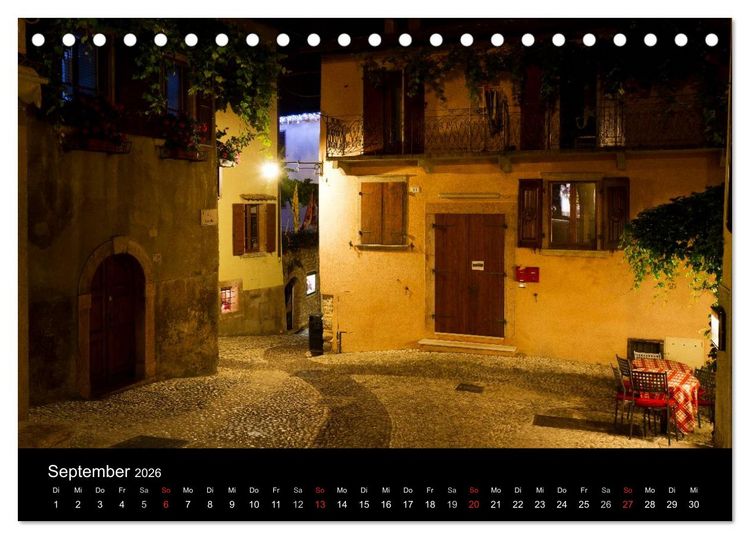 Produktbild: Gardasee / CH-Version (Tischkalender 2026 DIN A5 quer), CALVENDO Monatskalender