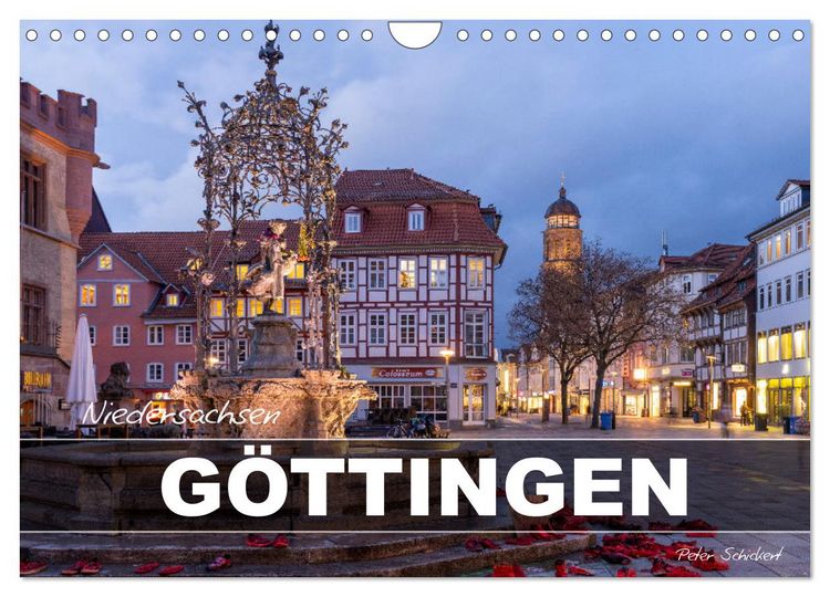 Produktbild: Niedersachsen - G&ouml;ttingen (Wandkalender 2026 DIN A4 quer), CALVENDO Monatskalender
