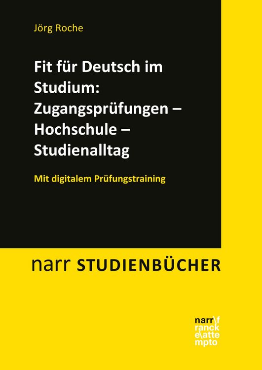 Produktbild: Fit f&uuml;r Deutsch im Studium: Zugangspr&uuml;fungen - Hochschule - Studienalltag