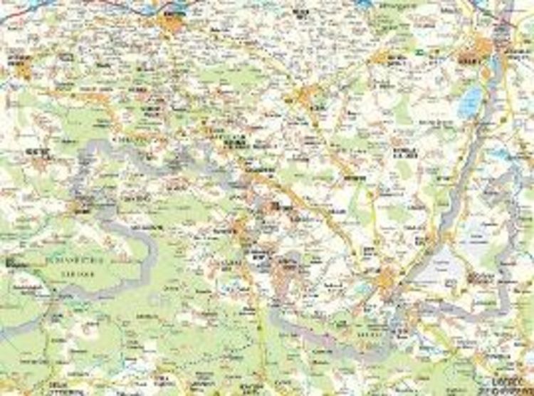 Produktbild: Oberlausitzer Bergland - Zittauer Gebirge - Nordb&ouml;hmen 1 : 75 000