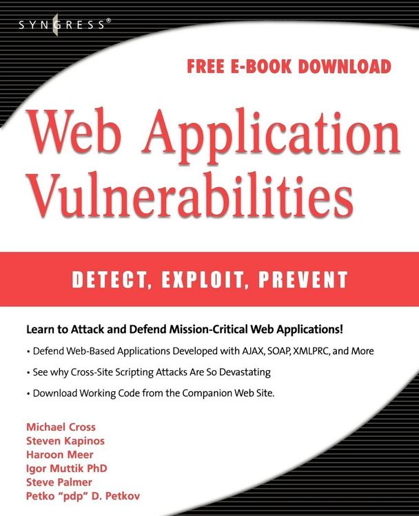 Produktbild: Web Application Vulnerabilities