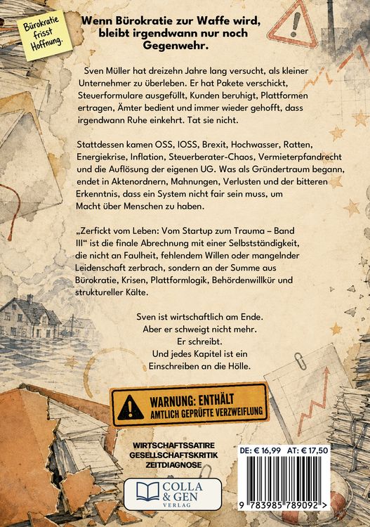 Produktbild: Zerfickt vom Leben: Vom Startup zum Trauma, Teil 3