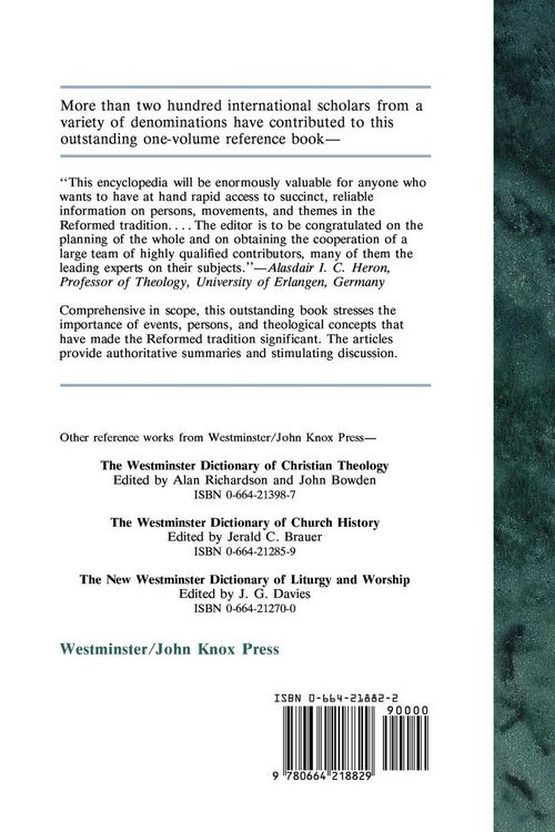 Produktbild: Encyclopedia of the Reformed Faith