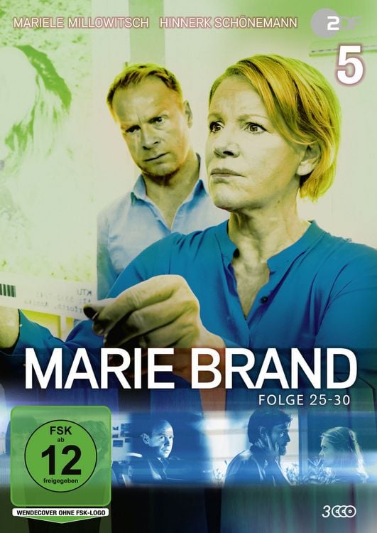 Produktbild: Marie Brand 5 - Folge 25-30 [3 DVDs]