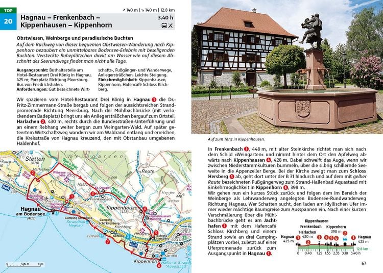 Produktbild: ROTHER Wanderf&uuml;hrer Bodensee Nord