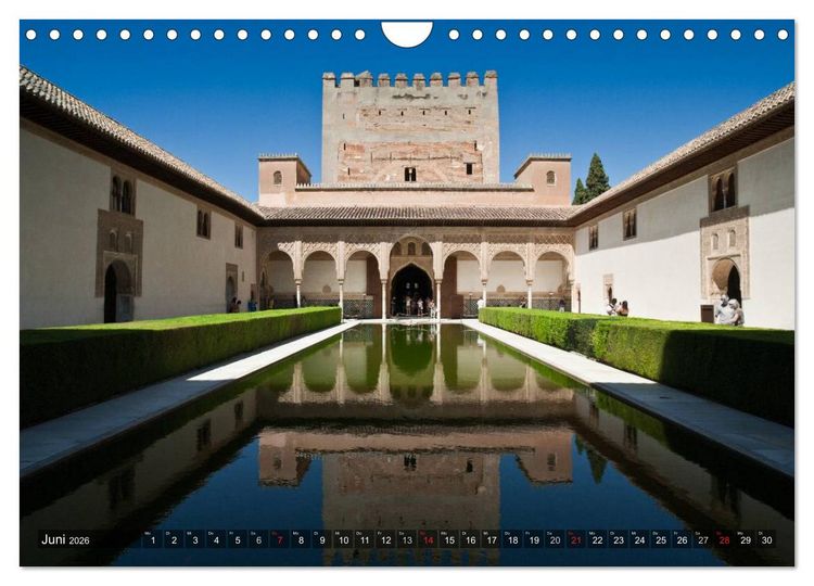 Produktbild: Spanien (Wandkalender 2026 DIN A4 quer), CALVENDO Monatskalender