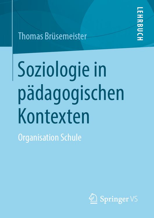 Produktbild: Soziologie in p&auml;dagogischen Kontexten