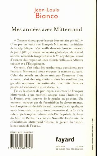 Produktbild: Mes ann&eacute;es avec Mitterrand