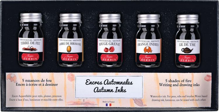 Produktbild: Tinten 10ml Herbst 5er Set
