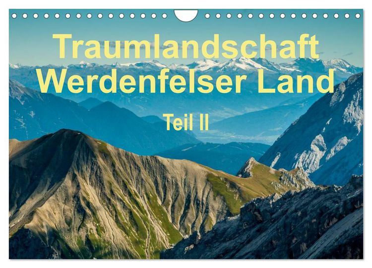 Produktbild: Traumlandschaft Werdenfelser Land - Teil II (Wandkalender 2026 DIN A4 quer), CALVENDO Monatskalender