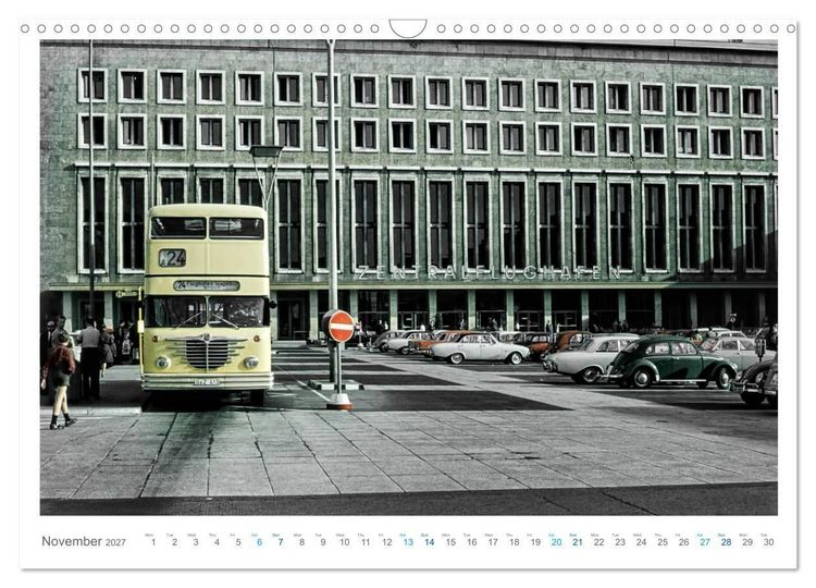 Produktbild: Berlin - Vintage Views (Wall Calendar 2027 DIN A3 landscape), CALVENDO 12 Month Wall Calendar