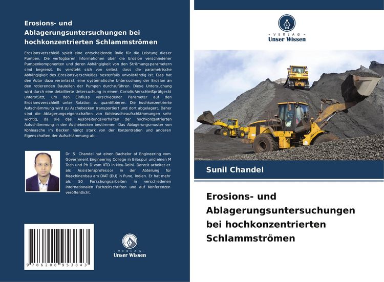 Produktbild: Erosions- und Ablagerungsuntersuchungen bei hochkonzentrierten Schlammstr&ouml;men