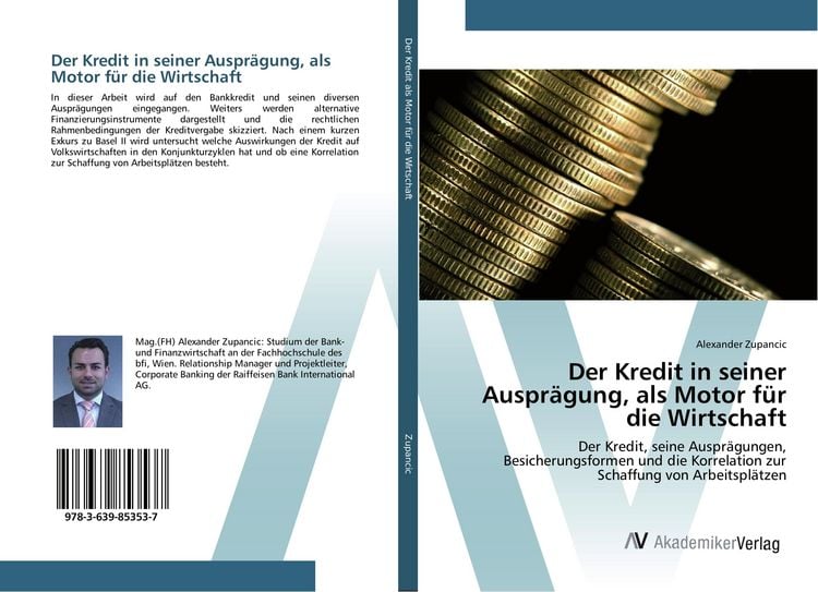 Produktbild: Der Kredit in seiner Auspr&auml;gung, als Motor f&uuml;r die Wirtschaft