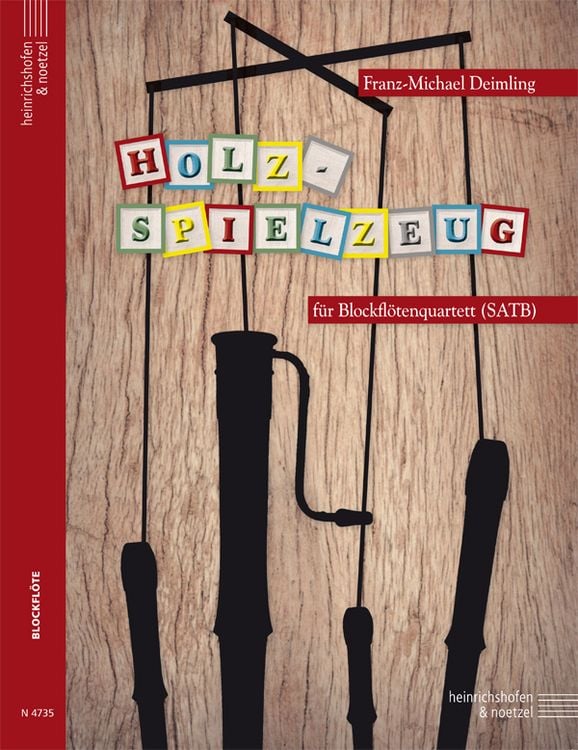 Produktbild: Holzspielzeug, Partitur und Stimmen