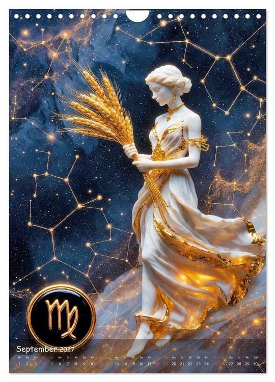 Produktbild: Zodiac Cosmos (Wandkalender 2027 DIN A4 hoch), CALVENDO Monatskalender