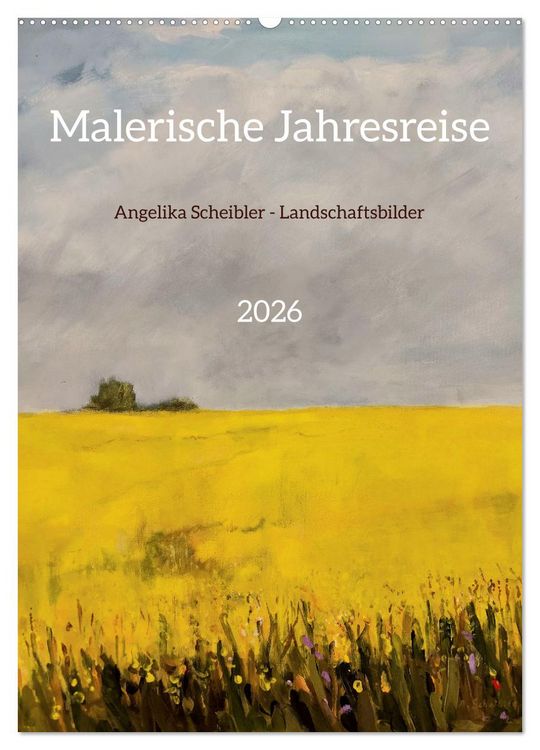 Produktbild: Malerische Jahresreise (Wandkalender 2026 DIN A2 hoch), CALVENDO Monatskalender