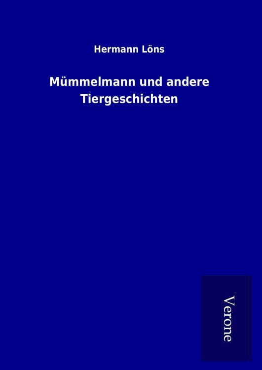 Produktbild: M&uuml;mmelmann und andere Tiergeschichten