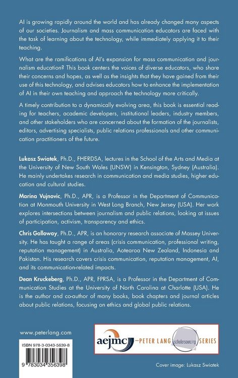 Produktbild: Exploring Artificial Intelligence Implications for Journalism and Mass Communication Education
