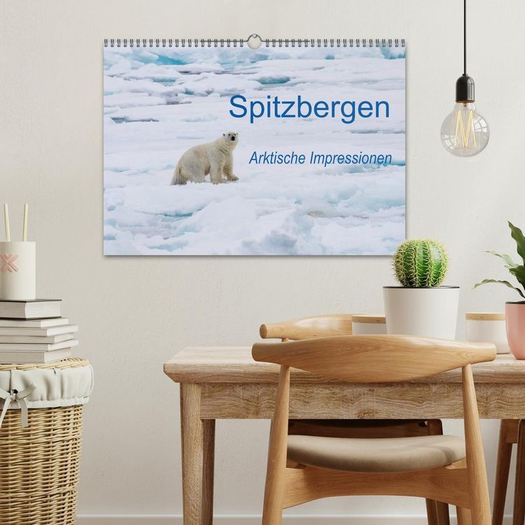Produktbild: Spitzbergen - Arktische Impressionen (Wandkalender 2026 DIN A3 quer), CALVENDO Monatskalender