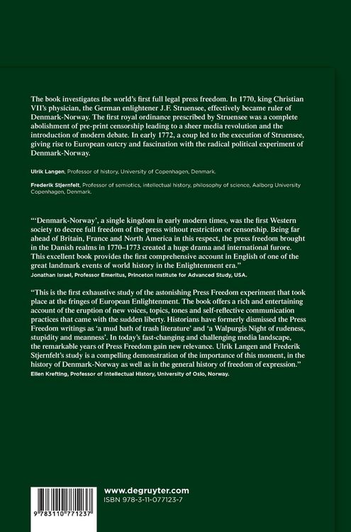 Produktbild: The World's First Full Press Freedom