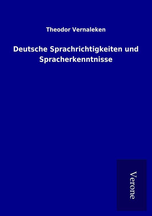 Produktbild: Deutsche Sprachrichtigkeiten und Spracherkenntnisse