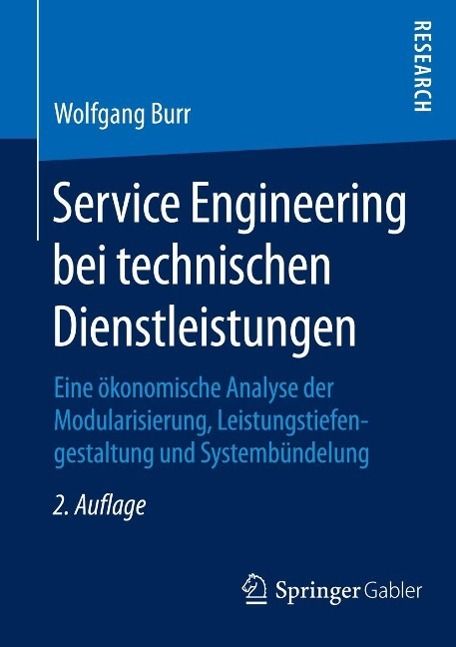 Produktbild: Service Engineering bei technischen Dienstleistungen