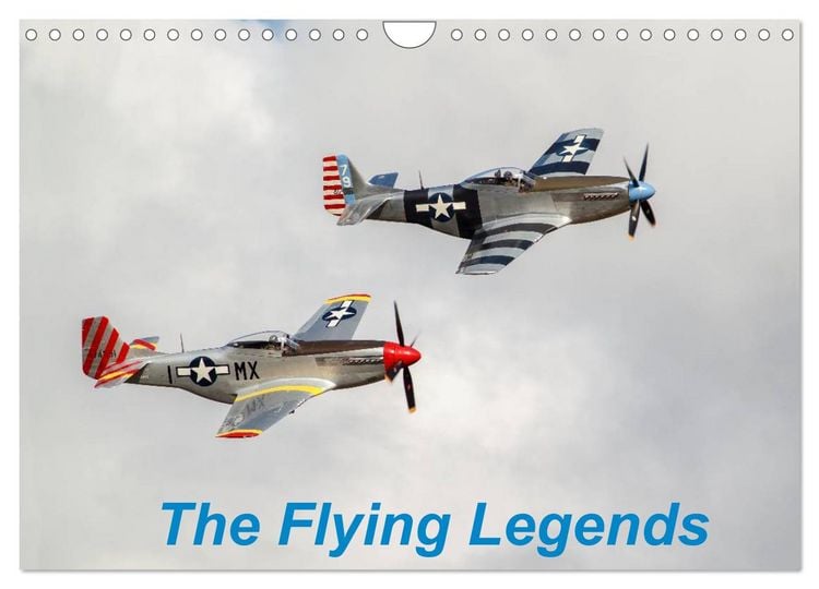 Produktbild: The Flying Legends (Wall Calendar 2026 DIN A4 landscape), CALVENDO 12 Month Wall Calendar