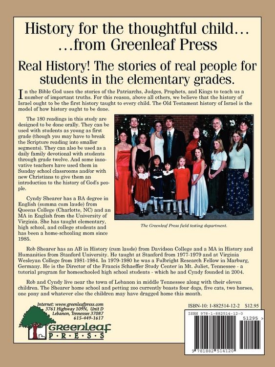 Produktbild: The Greenleaf Guide to Old Testament History