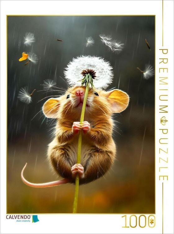 Produktbild: CALVENDO Puzzle Ph&auml;nomenal diese Pusteblume | 1000 Teile Lege-Gr&ouml;&szlig;e 64x48cm Foto-Puzzle f&uuml;r gl&uuml;ckliche Stunden