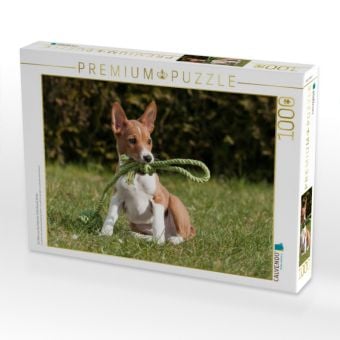 Produktbild: CALVENDO Puzzle Ein Motiv aus dem Kalender S&uuml;&szlig;e Basenji-Kinder | 1000 Teile Lege-Gr&ouml;&szlig;e 64x48cm Foto-Puzzle f&uuml;r gl&uuml;ckliche Stunden