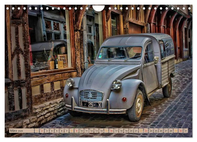 Produktbild: Citro&euml;n 2CV - die Ente (Wandkalender 2025 DIN A4 quer), CALVENDO Monatskalender