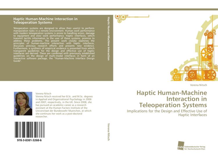 Produktbild: Haptic Human-Machine Interaction in Teleoperation Systems